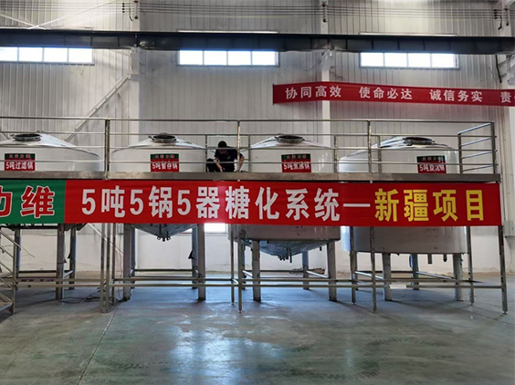 成安精酿啤酒设备厂—5吨精酿啤酒设备—新疆项目
